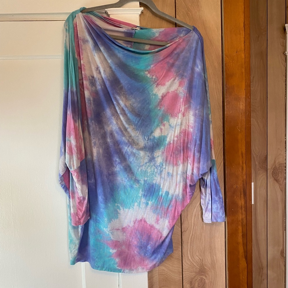 Off the shoulder tunic